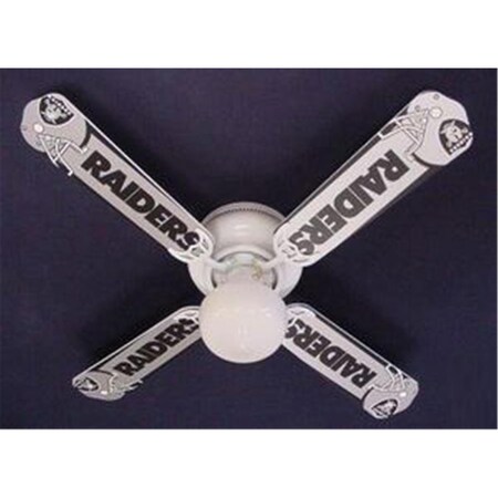 Ceiling Fan Designers NFL Oakland Raiders Football Ceiling Fan 42 In. CE56591